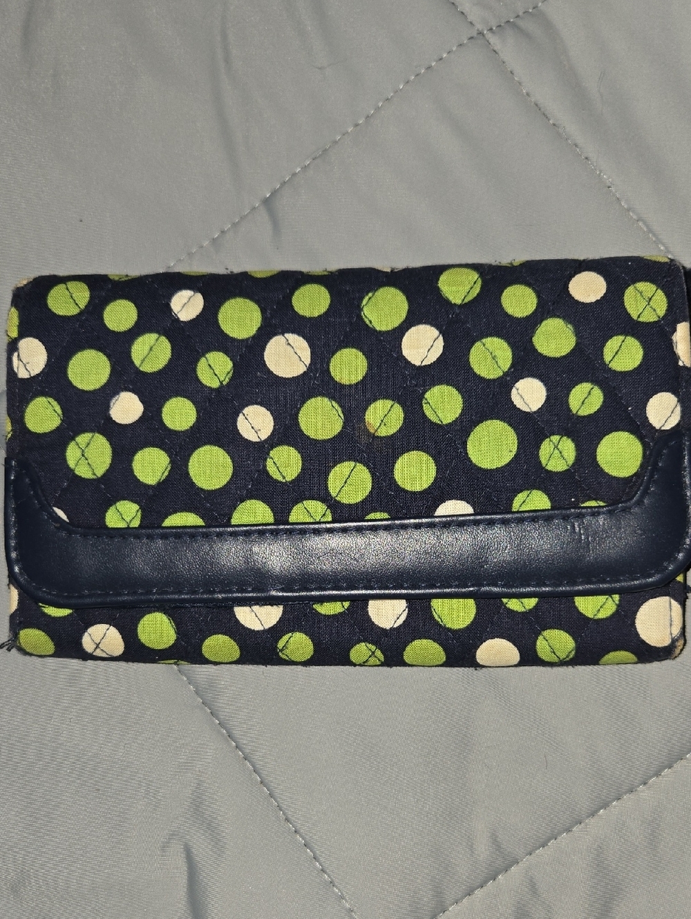 Vera Bradley wallet in the Lucky Dots Pattern